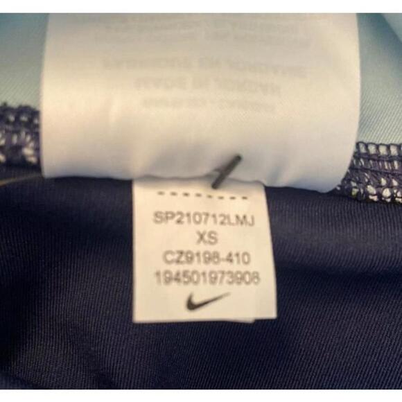 Nike Womens Dri FIT Leggings XS Blue Yellow White - Picture 9 of 15